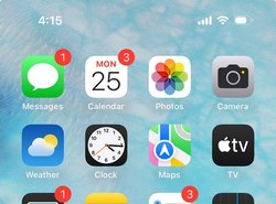 cell phone screen