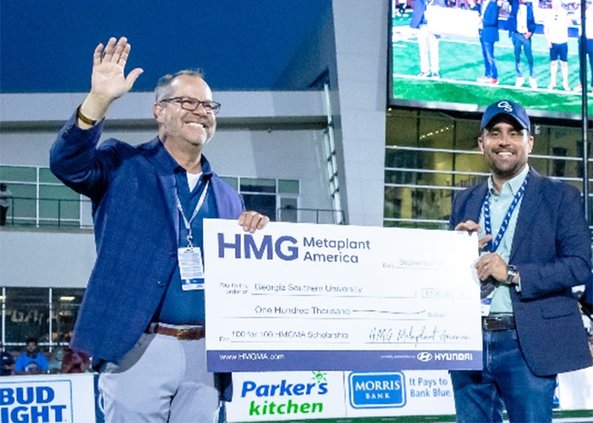 Metaplant donation for scholarship at GS