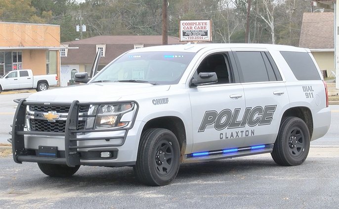 Claxton Police vehicle