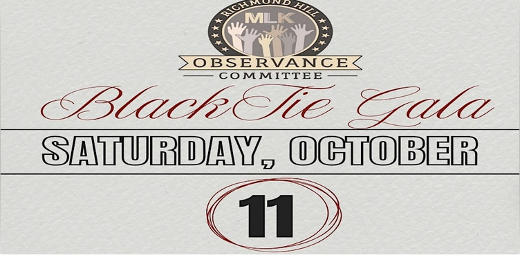 Richmond Hill MLK Observance Committee to Host Black Tie Gala