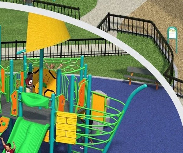 Baker Lake Park playground
