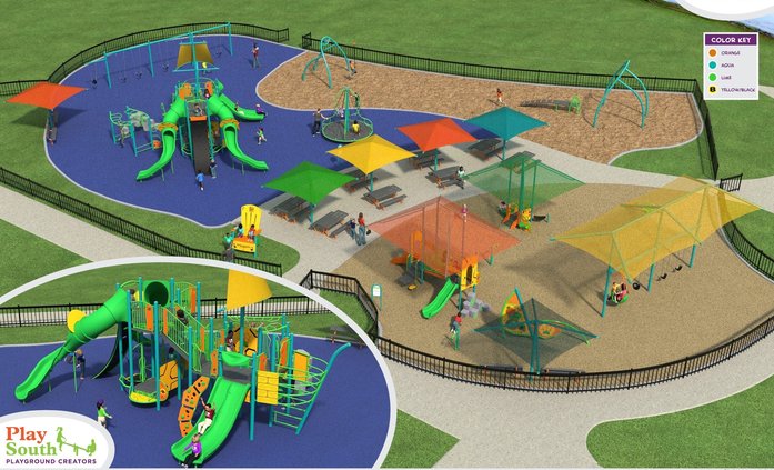 Baker Lake Park playground