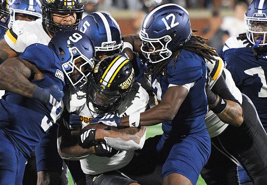 It's Homecoming at Georgia Southern, as Eagles face rival Georgia St. at Paulson Stadium