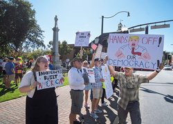 'No Kings' rally