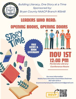 bryan county naacp flyer october 2025