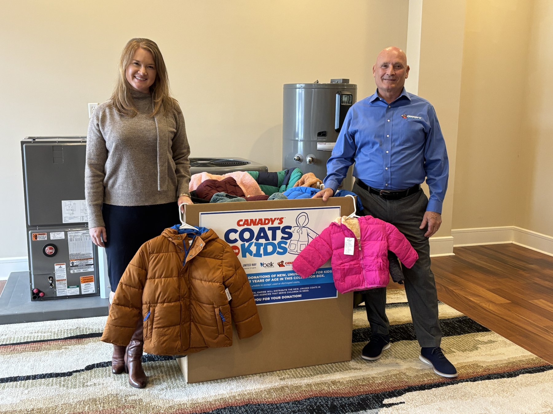 Sixth annual Canady’s Coats for Kids underway - Bryan County News