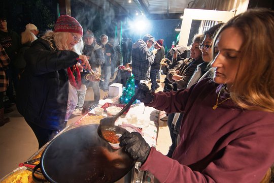 Hot chili on a chilly night in Chilitown