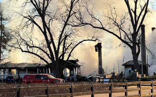 Fire destroys home in southern Bulloch