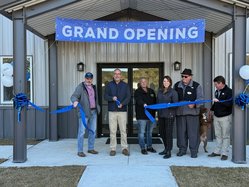ribbon cutting animal center dec. 16