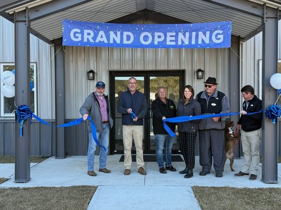 ribbon cutting animal center dec. 16