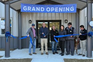 ribbon cutting animal center dec. 16