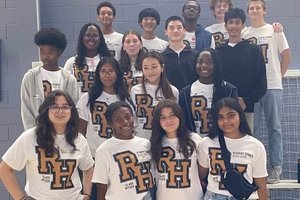 Members of Richmond Hill High School’s Student Council