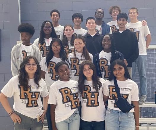 Members of Richmond Hill High School’s Student Council