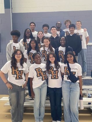 Members of Richmond Hill High School’s Student Council