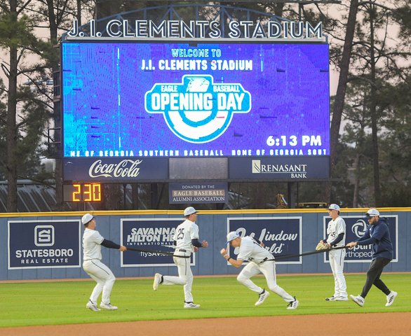 Eagles fall to West Virginia in opener of 2026 baseball season