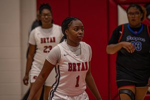 Bryan County leading scorer Jasmine Mikell. Photo courtesy Bryan County High School