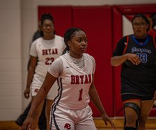 Bryan County leading scorer Jasmine Mikell. Photo courtesy Bryan County High School