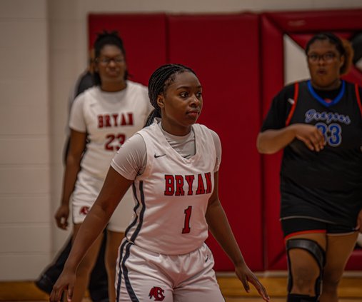Bryan County leading scorer Jasmine Mikell. Photo courtesy Bryan County High School
