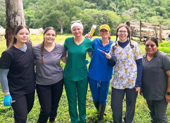 OTC Veterinary Technology students complete study abroad experience in Belize