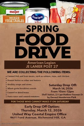 spring food drive