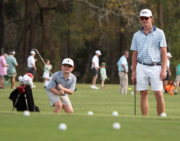 Schenkel Invitational Kid's Clinic tees off annual collegiate tournament