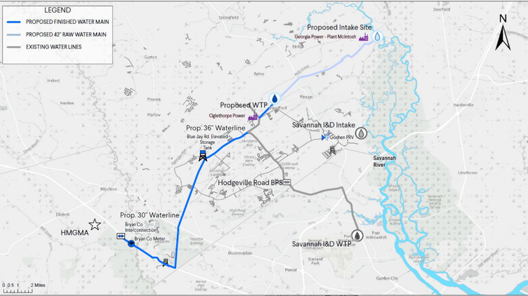 water map april 7 2026