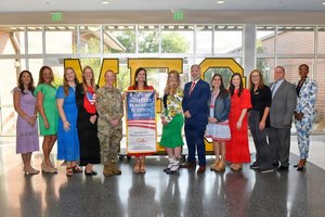 mcalister elem school army award