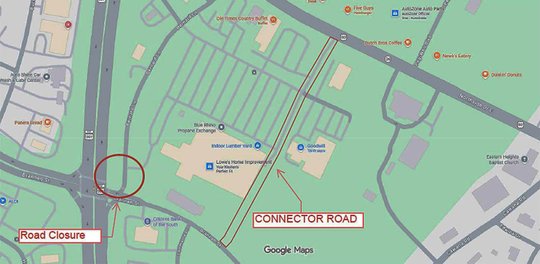 City’s idea for new connector road beside Lowe’s and SFD Station 3 moves to design