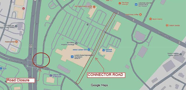 City’s idea for new connector road beside Lowe’s and SFD Station 3 moves to design