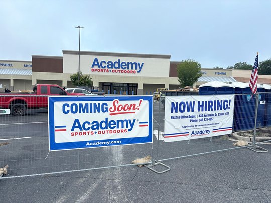 Academy Sports+Outdoors nearing opening