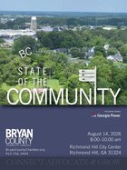 state of the community flyer