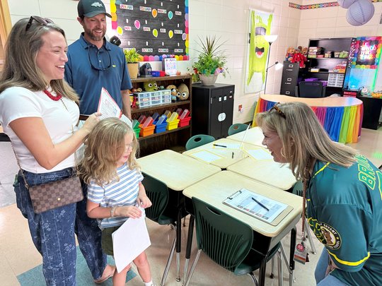 Thursday Open Houses set stage for first day of school Monday