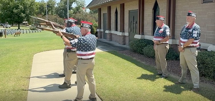 Tommy Everage Funeral 21 gun