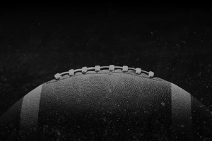 Football black and white