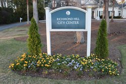 richmond hill city center sign